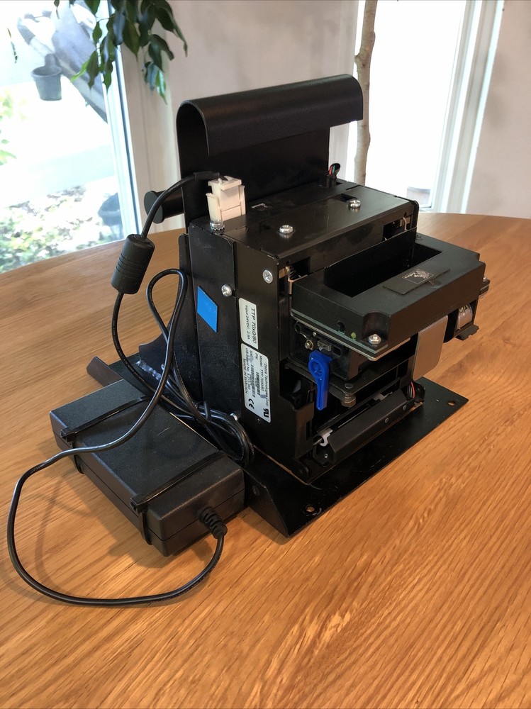 Zebra TTP 2070  Printer  w/ Power Supply AS-IS Untested