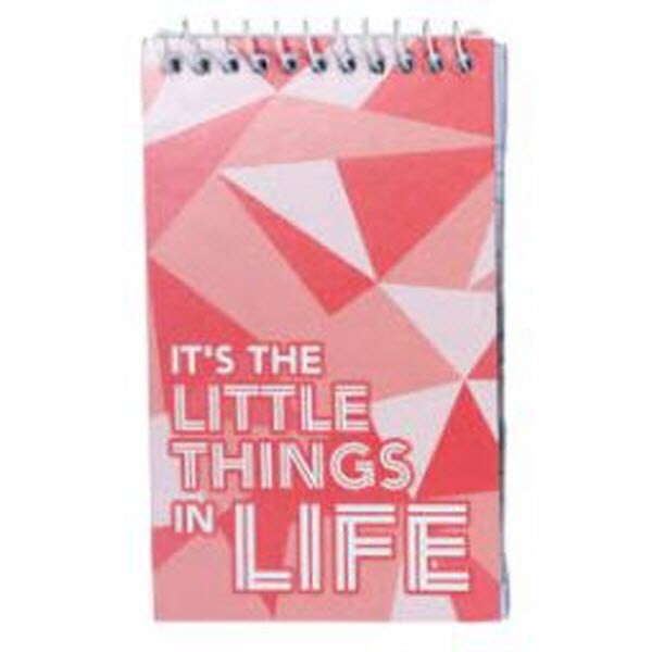 Jot Spiral Notepad 4 Pack 5x3 Mini Notebook Set 60 Sheets Fun Bright Colors
