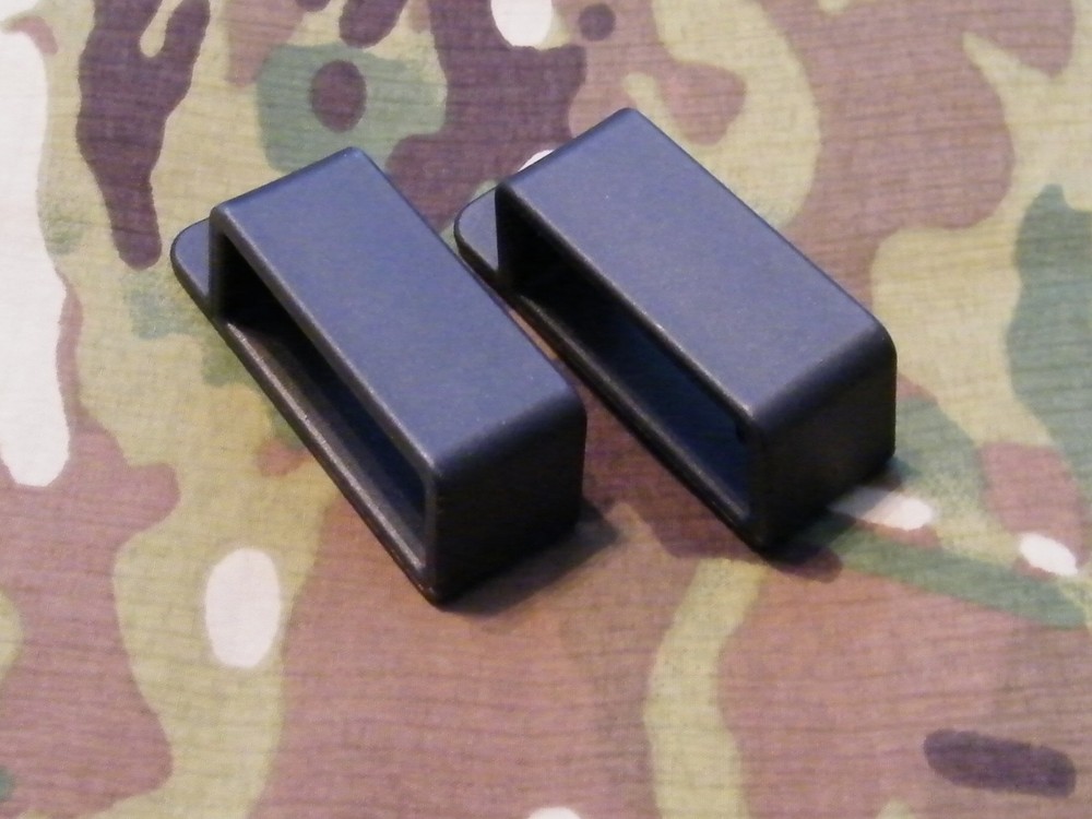 Black Injection Molded Belt Loop 1.5"