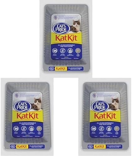 Disposable Litter Pan Includes Pan & Litter All In One 1 Pack)