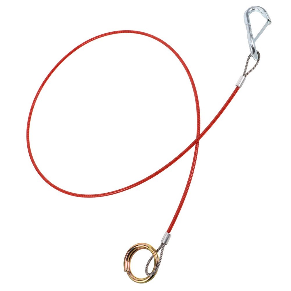 Tow Strap with D Ring Breakaway Box for Trailer Detachable Rope Coiled