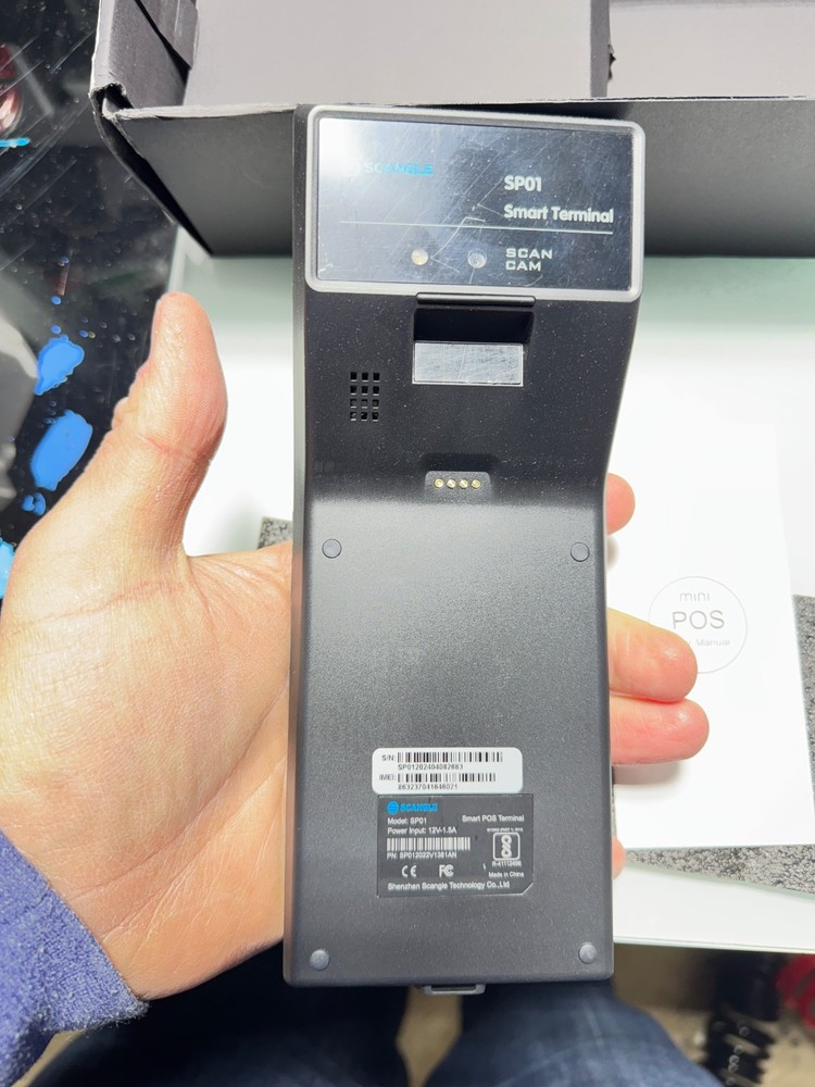 POS Android 13 PDA Receipt Printer 58mm High Speed Thermal Printer 5.5’ Touch Sc