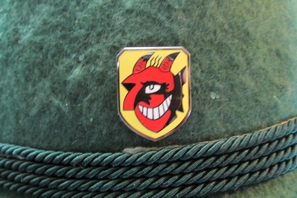 Luftwaffe Devils Head Squadron Military/German Hat Pin