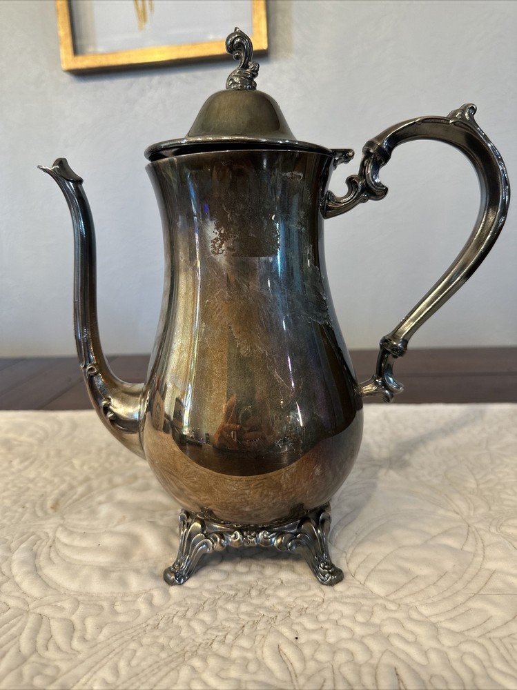 Antique Onida Silver Plated Coffee Pot/ Tea Pot