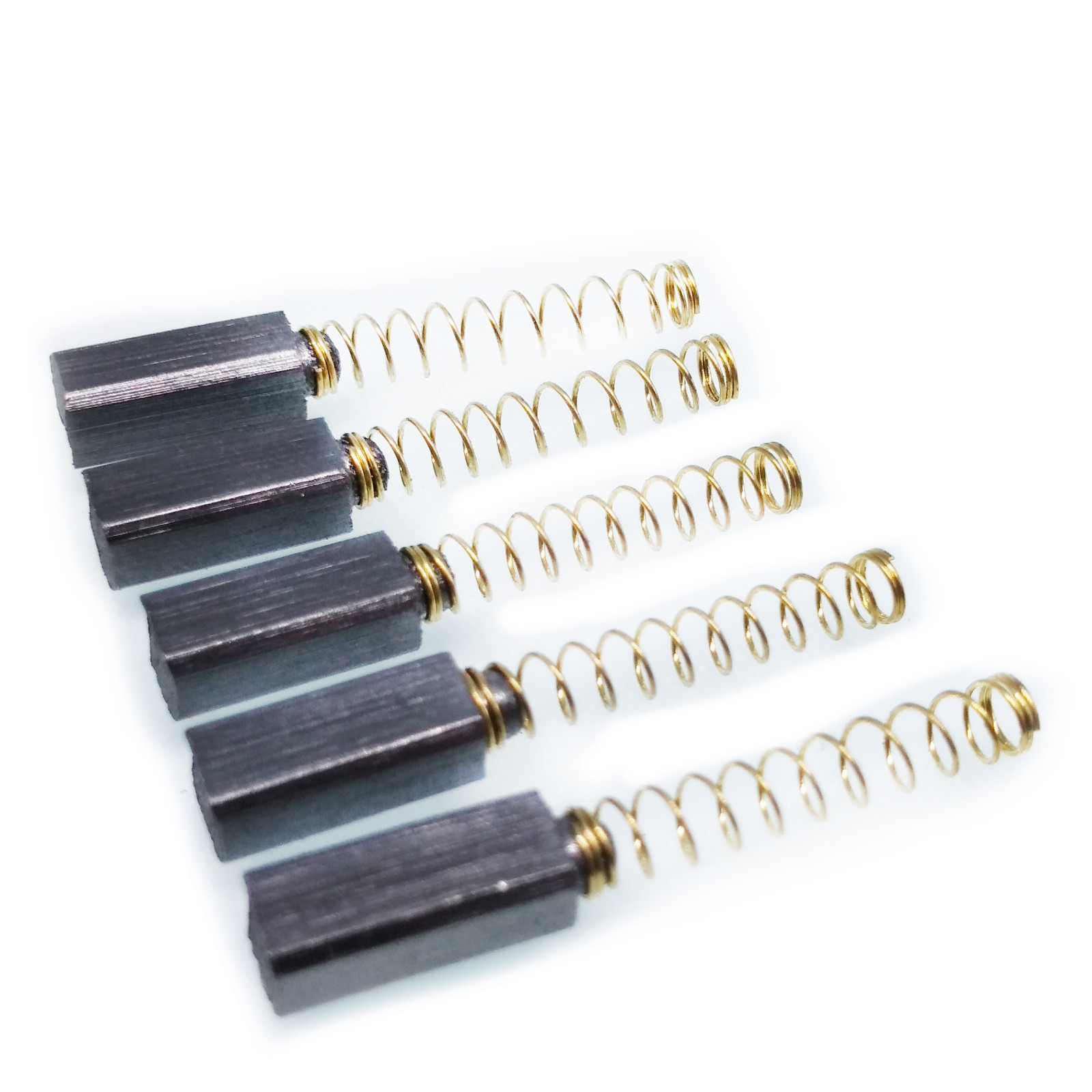 US Stock 5pcs Home Sewing Machine Carbon Motor Brush 4mm x 4mm x 11mm