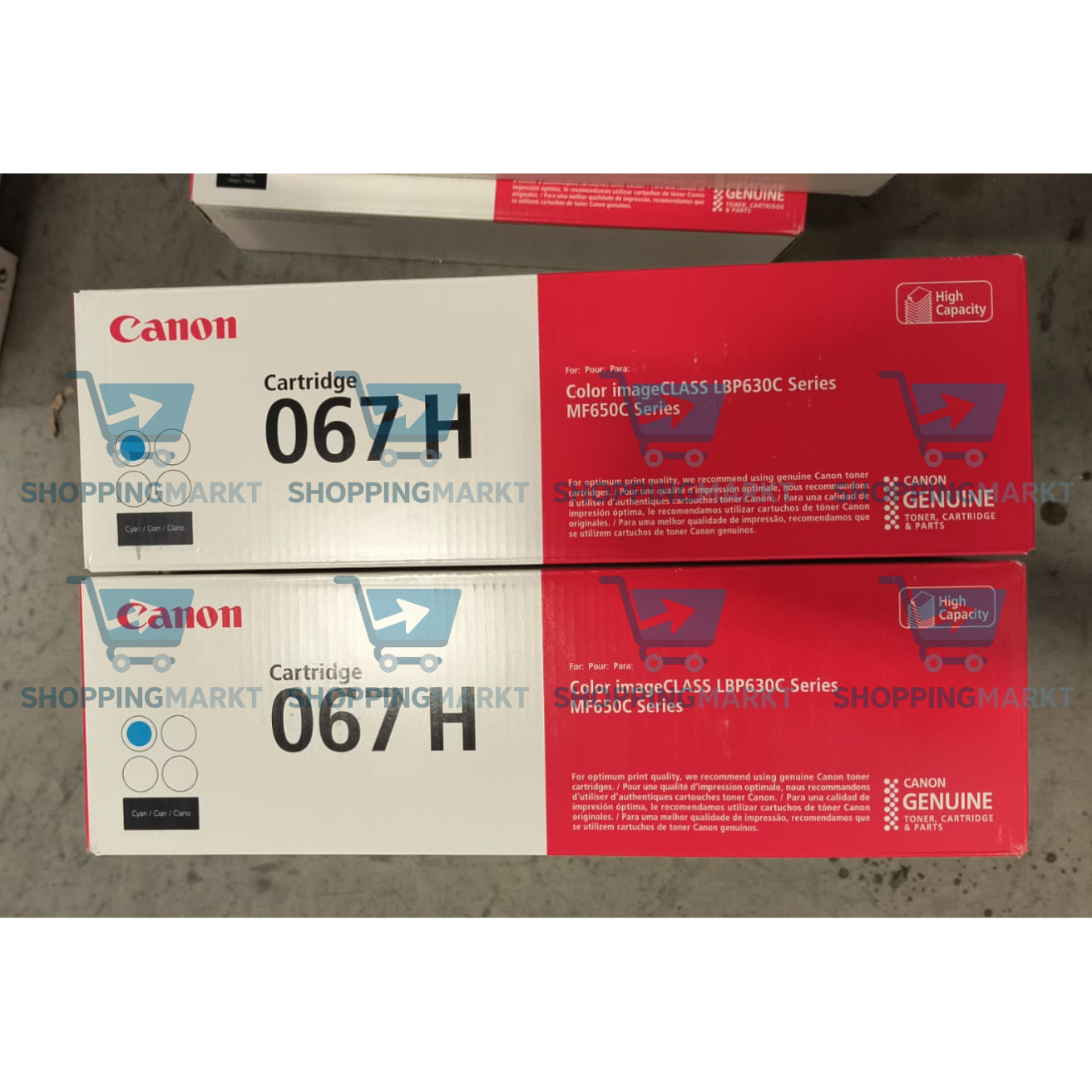 Canon 067H High Yield Toner Cartridge Black, Cyan, Magenta,Yellow 4-Pack Sealed