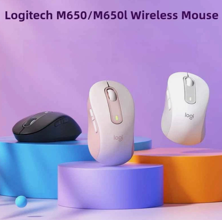Logitech M650 M650L Wireless Bluetooth Silent Mouse for Office Laptop PC
