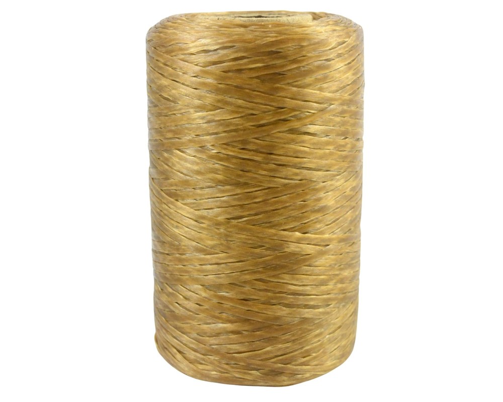 Kulay Artificial Deer Sinew Natural Waxed Flat Polyester Thread for Beading, ...