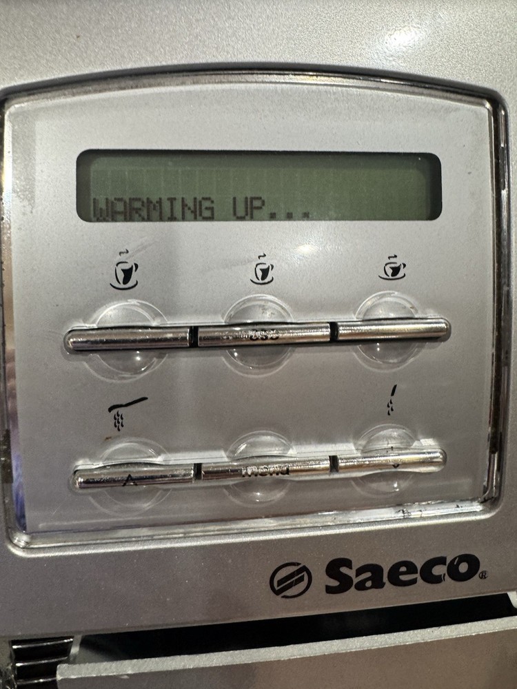 Saeco Magic Comfort Plus Super Automatic Espresso Machine Tested and Works