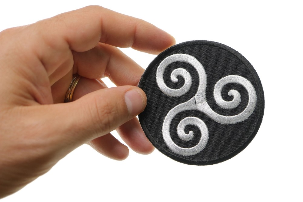 Karma Symbol Iron on Novelty Patch- 3x3 inch - P5437