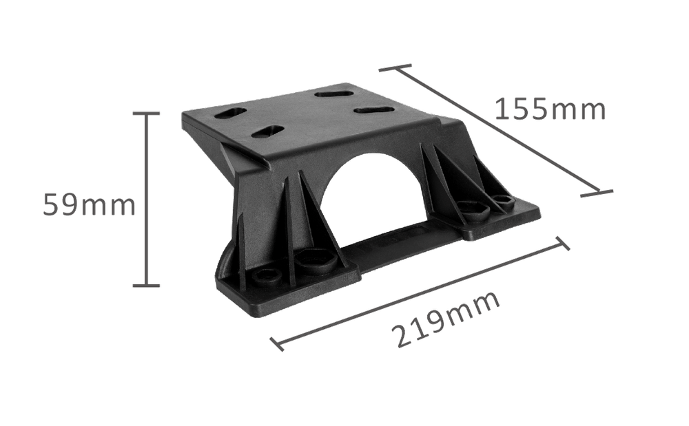 Universal Lightbar Mounting Bracket Set for LED Lightbar Bolt Mount