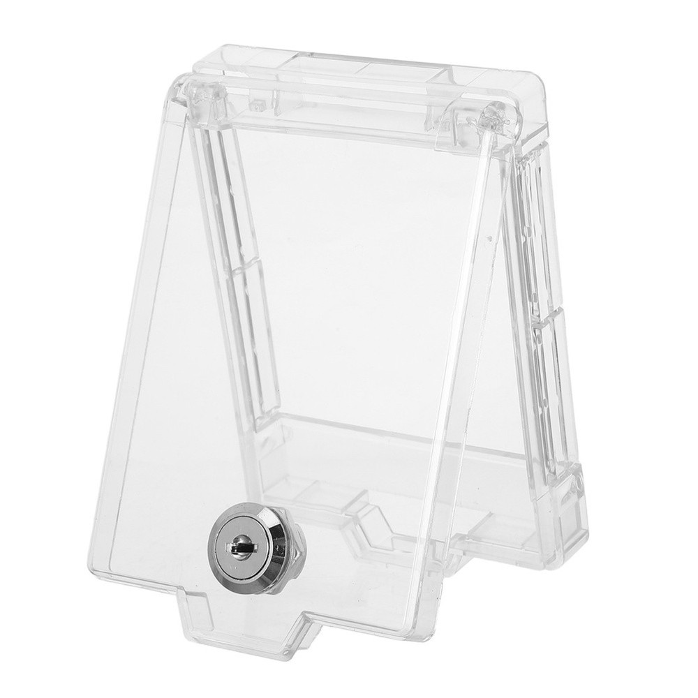 Air Conditioning Panel Cover Ac Switch Lockbox Transparent Kitchen Outlet