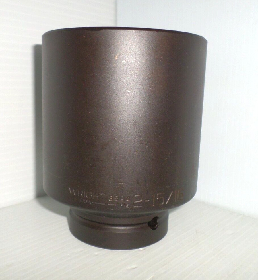 ⭐NEW⭐ Wright 8994 2-15/16" IMPACT SOCKET 1" DRIVE DEEP 6-Point 🔴USA🔵