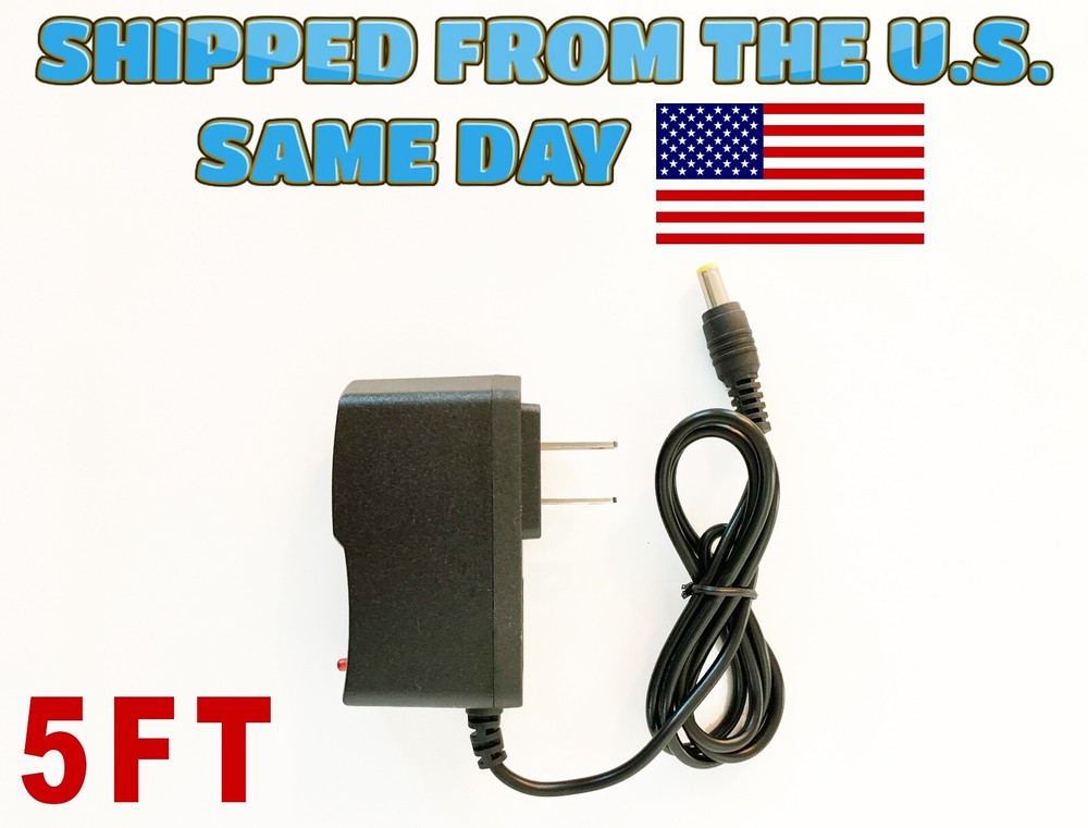 5ft Cord Power Supply for Alesis Nitro Max / Nitro v1 Drum Module's - AC Adapter