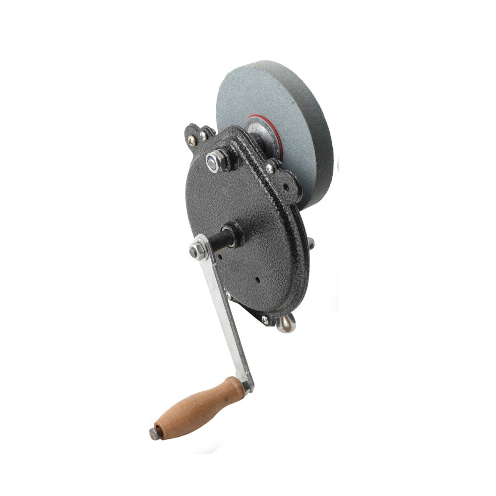 6” Hand Crank Grinder Wheel Manual Grinder Grinding Machine Sharpener Tool