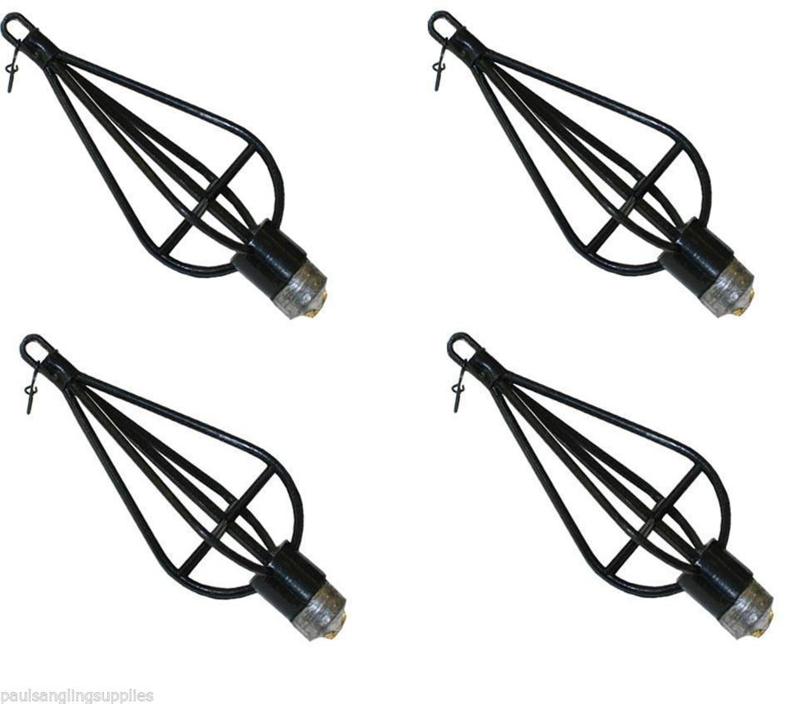 4 x Gotcha Carp Fishing  Method feeders