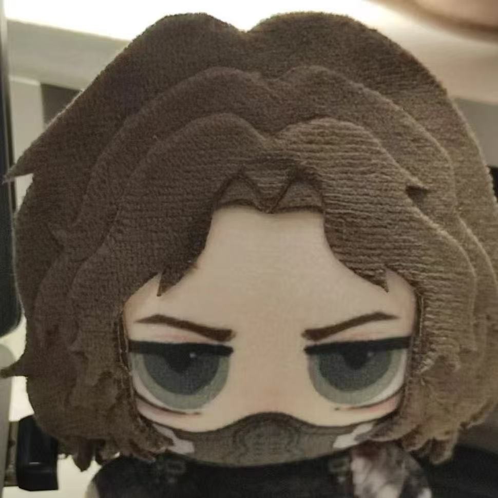 New Anime The Winter Soldier Bucky Barnes Plush Doll Toys Keychain Decor Pendant