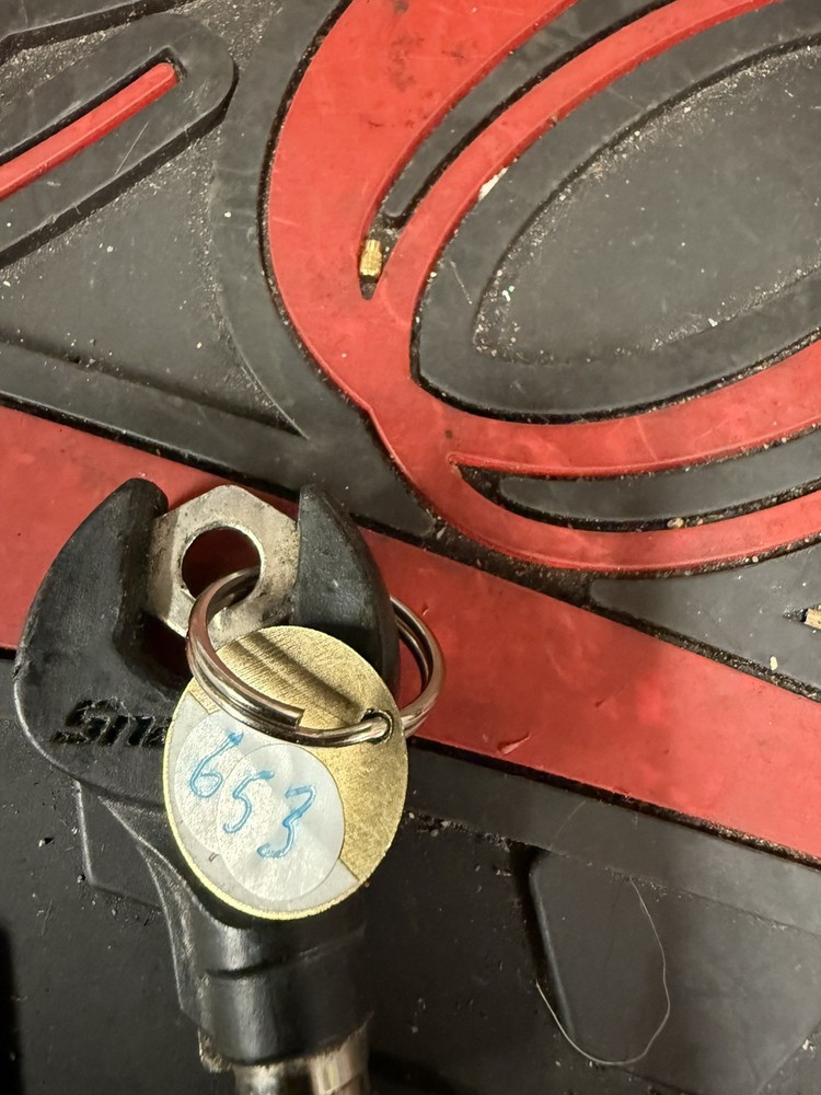 Snap-On Tools Tool Box Tool Storage Key K653