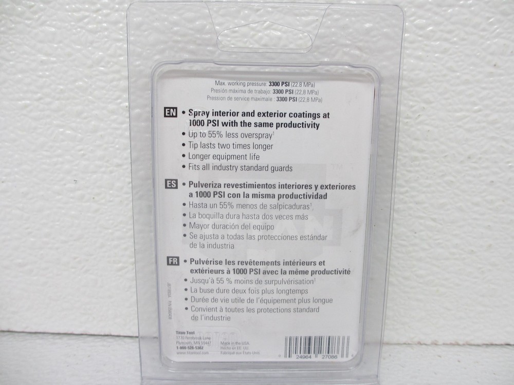 Titan 330-615A TR1 HEA Reversible Spray Tips