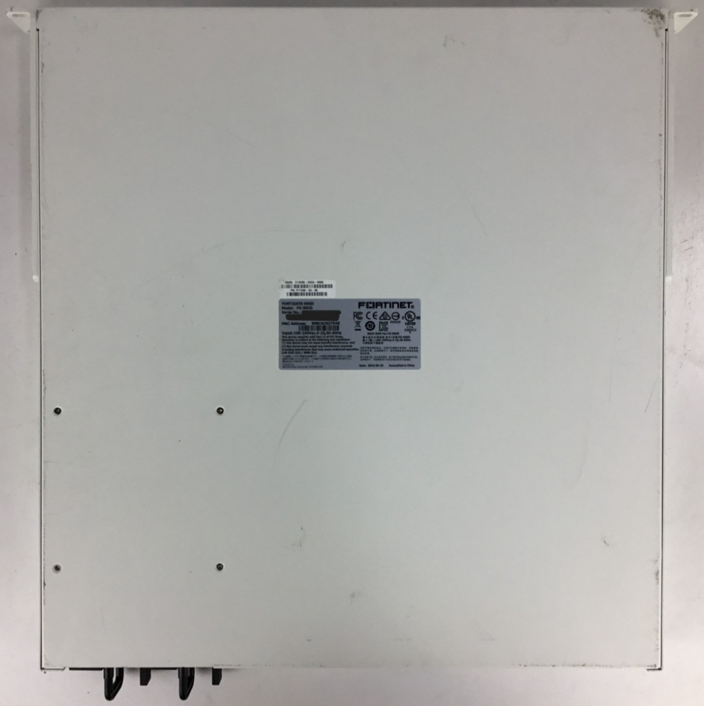 Fortinet FG-900D Fortigate 900D Firewall Security Appliance UNCLAIMED