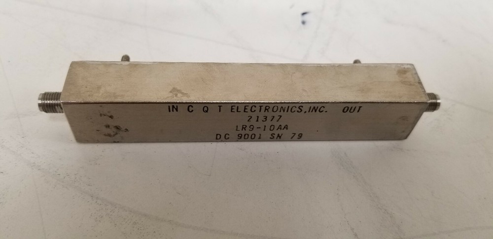 CQT Electronics LR9-10AA Band Pass Filter