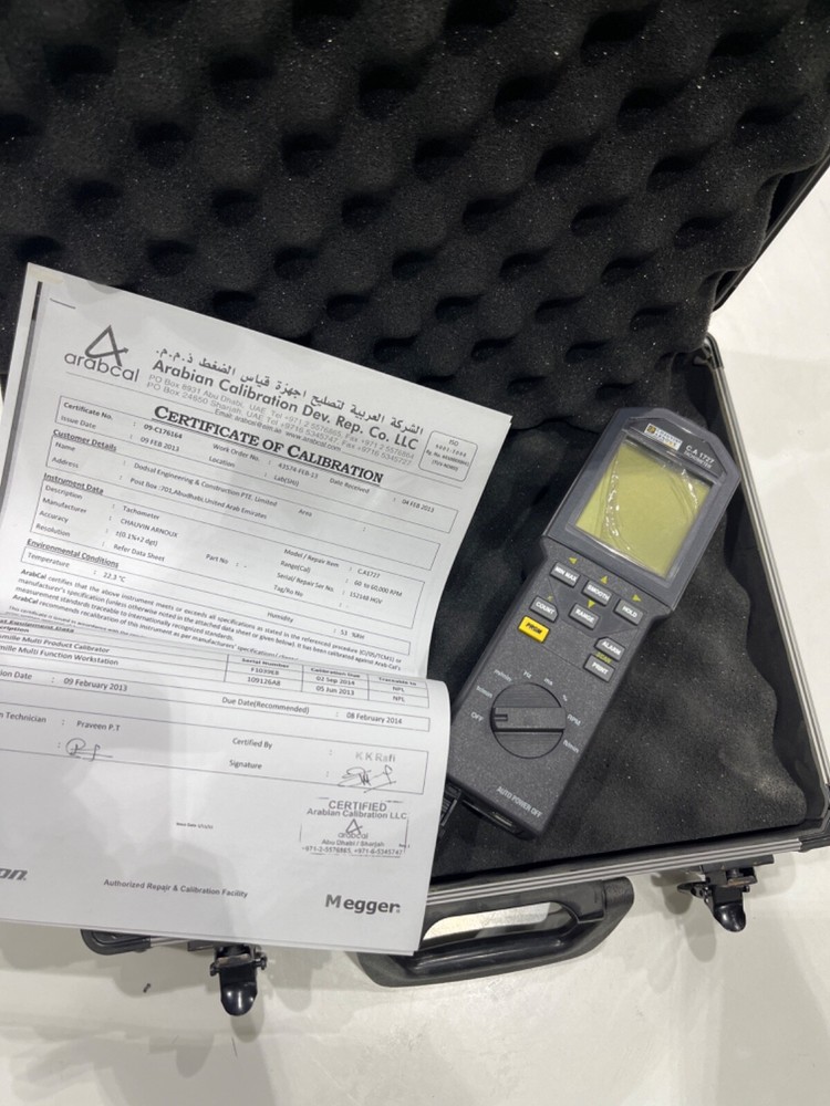 chauvin arnoux c.a 1727