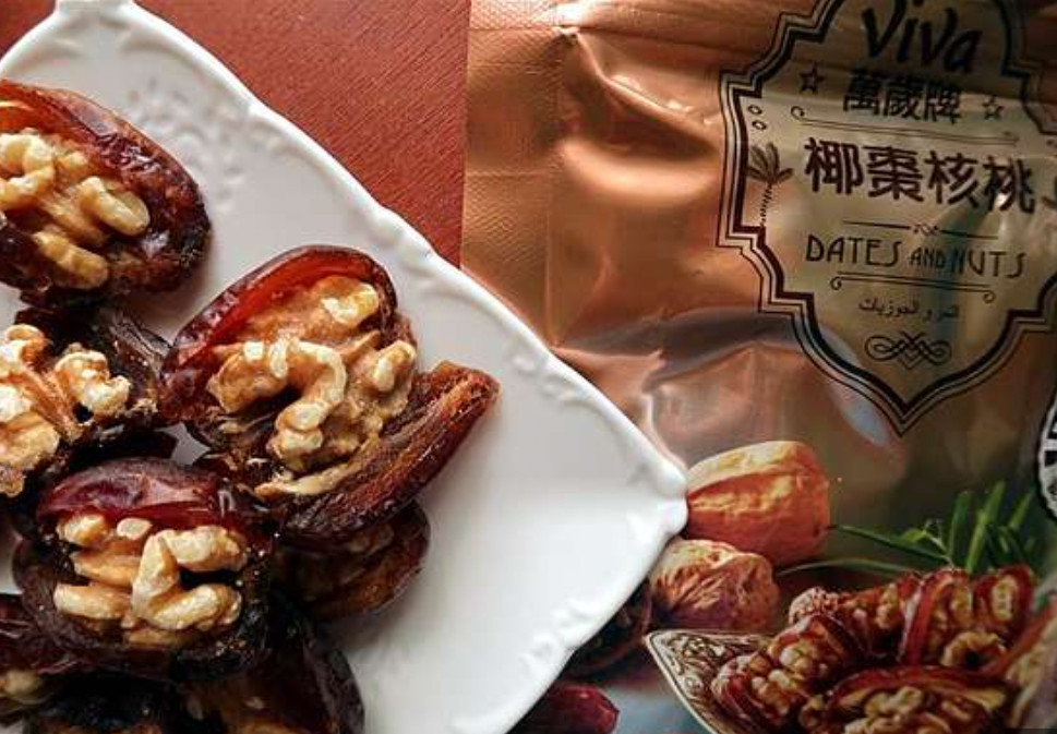 [VIVA] Dates & Nut 120g/ Pack 萬歲牌 椰棗核桃