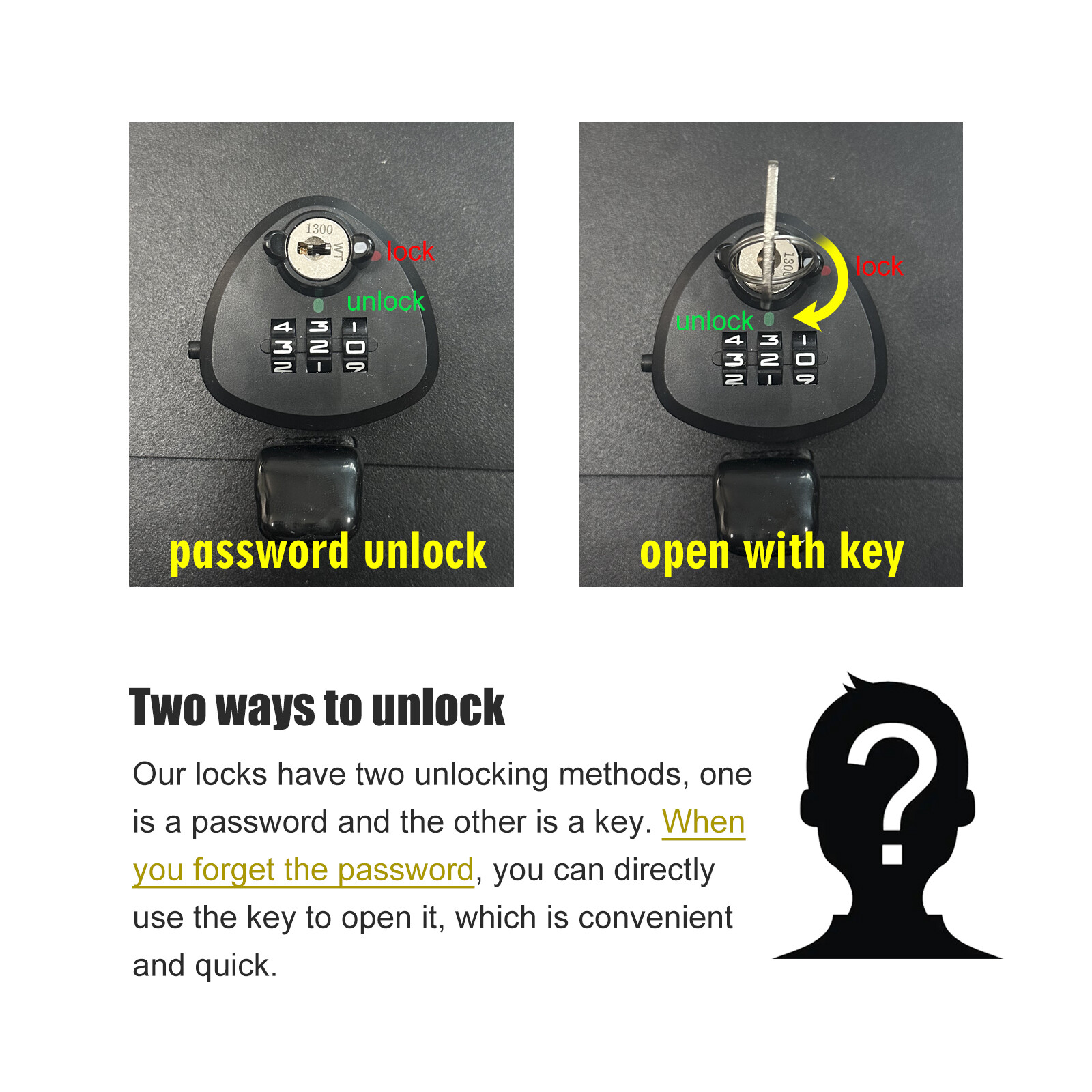 Center Console Gun Safe Vault For 2005-2015 Toyota Tacoma, 3 Digit Lock w/ Key