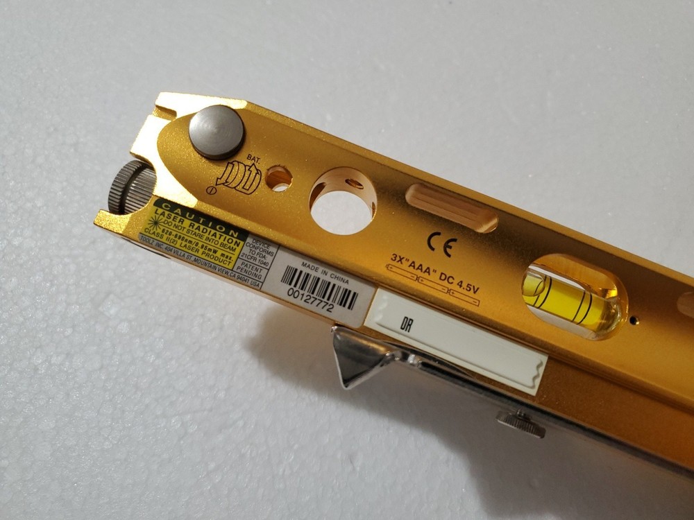 RoboToolz 3 Alignment Laser Torpedo Level Construction Woodworking Remodel Tool