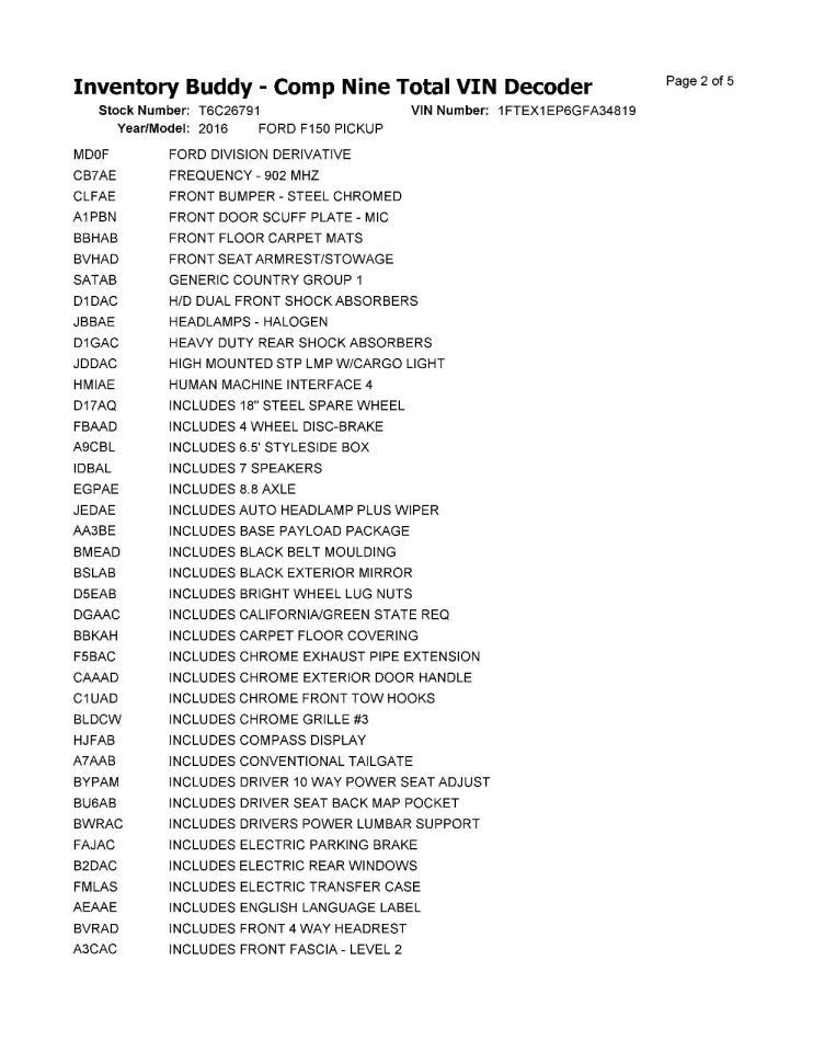 F150 2016 Air Shutter 1023618