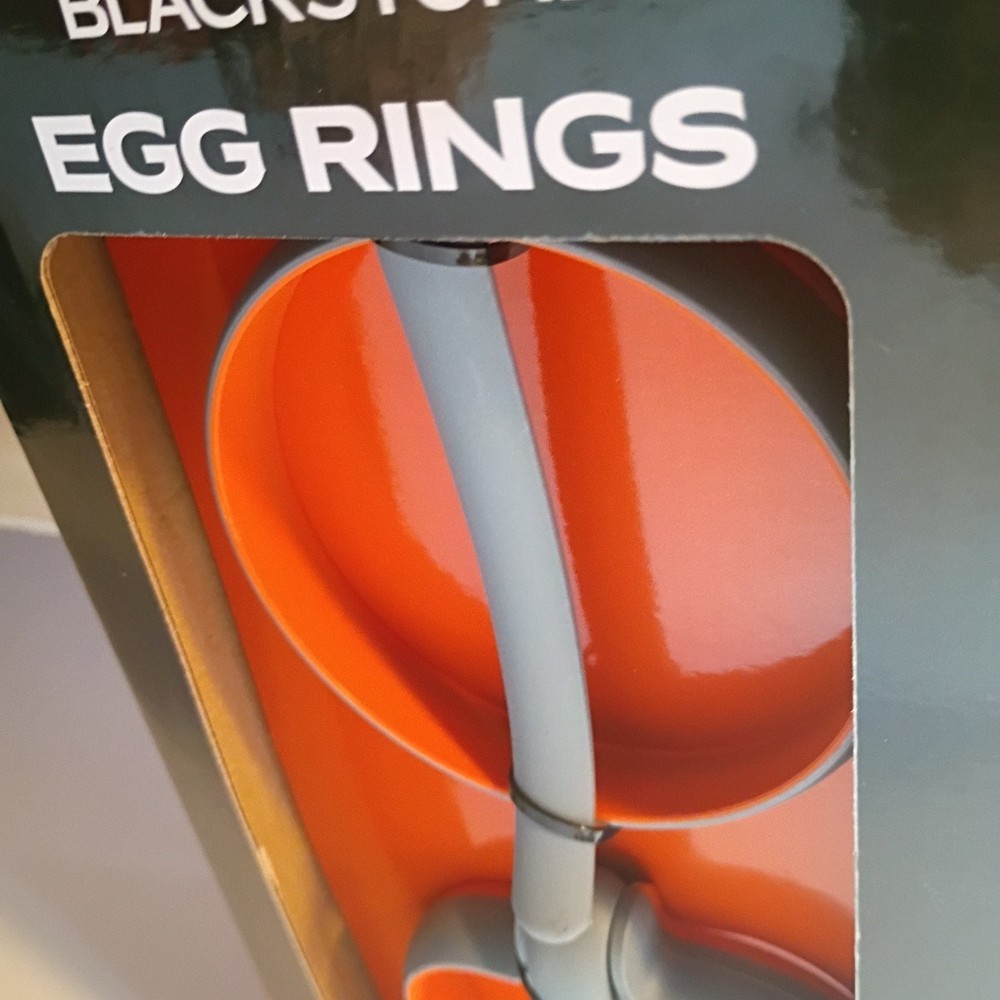 4" Griddle Silicone 8 Egg Ring Bundle Sausages Pancakes 4 Square 4 Circle NEW
