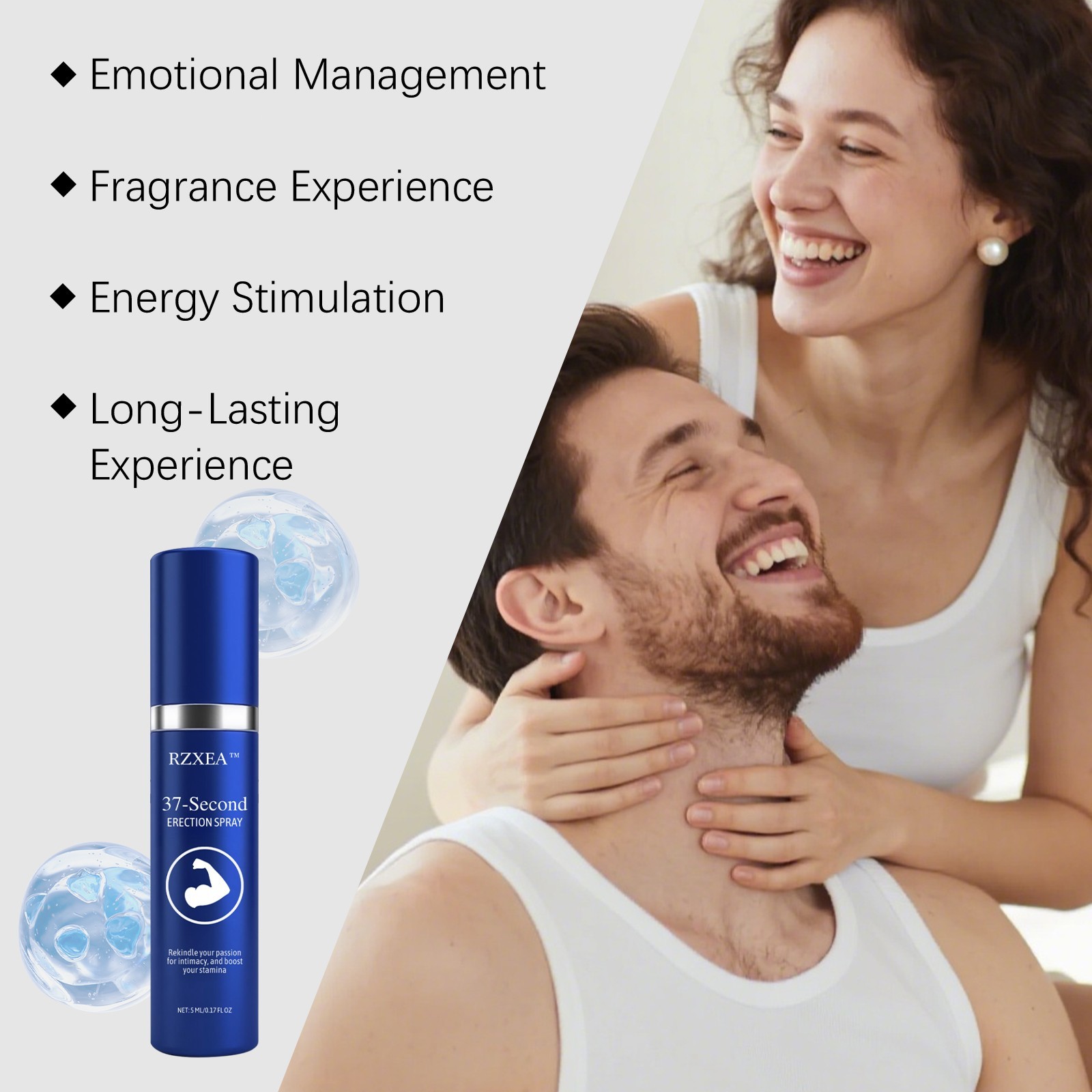 37-Second Erection Spray Male Enhancement Spray Delay Stamina Endurance Boost