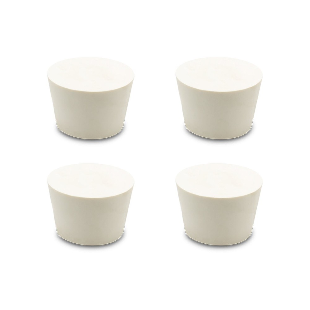 Solid Rubber Stopper #8 - 4 Pack - Carboy Bung