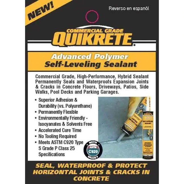 Advanced Polymer Self-Leveling Gray Polyurethane 10-oz Repair