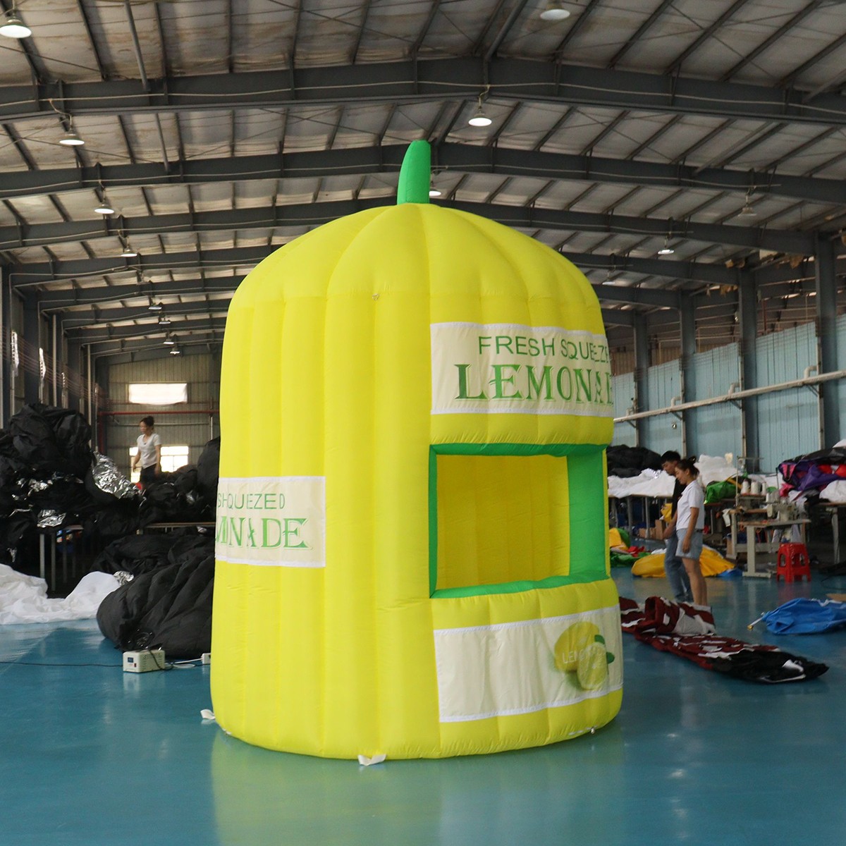 Inflatable Lemonade Concession Stand Booth for Outdoor Event Party Decoration