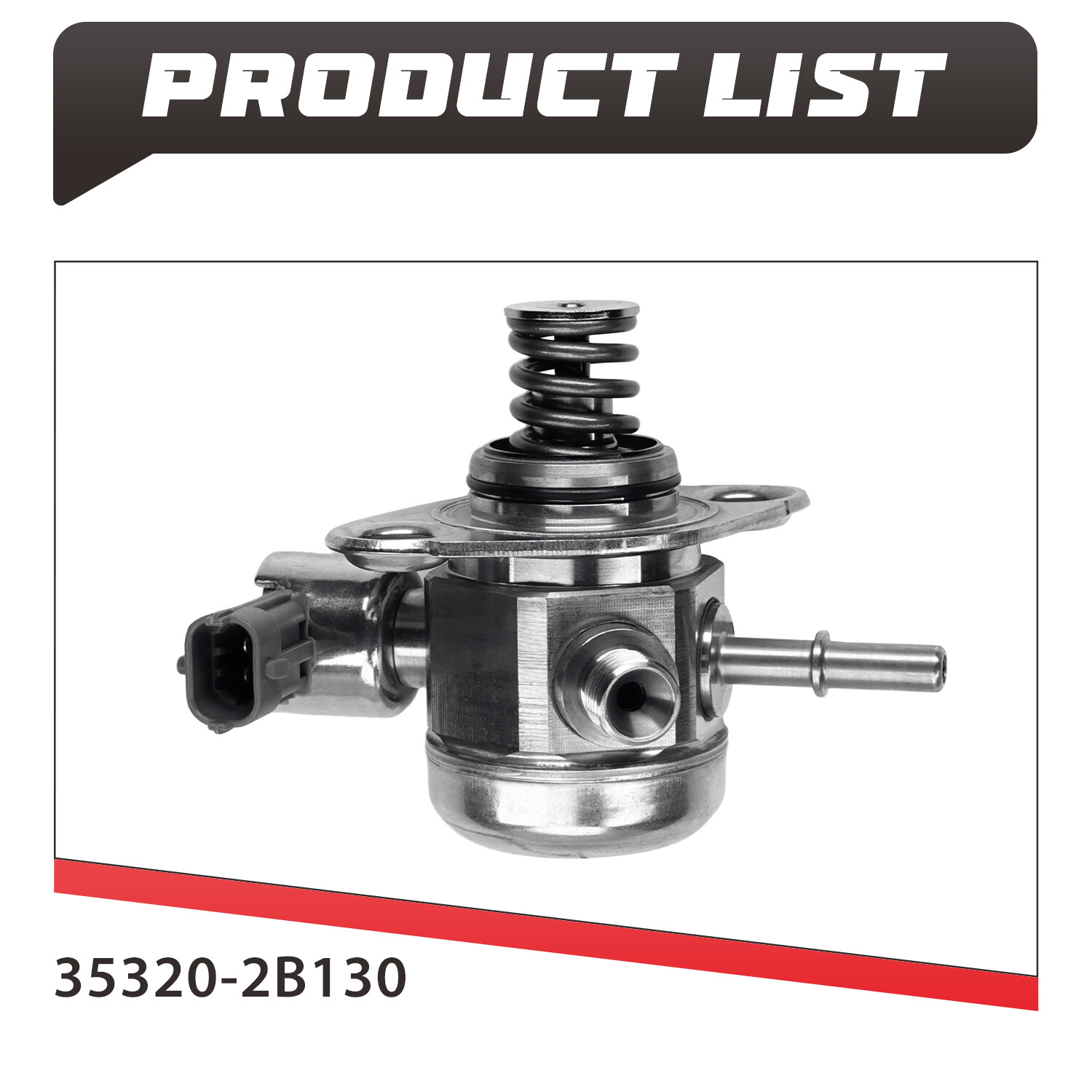 High Pressure Fuel Pump For Kia Rio Forte Soul Hyundai Accent Veloster 1.6L