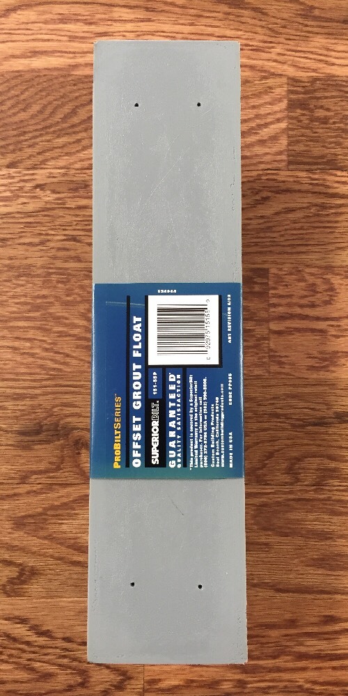 Superiorbilt 151-55P Offset Tile Flooring Grout Float