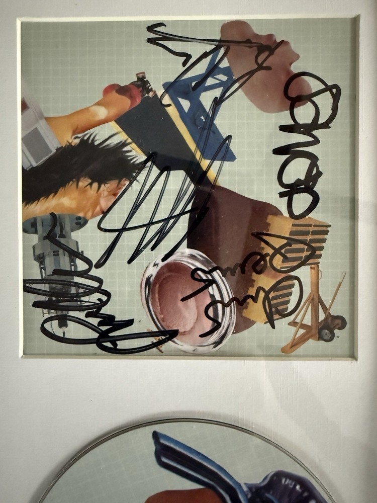 THE DILLINGER ESCAPE PLAN - Signed & Framed ‘MISS MACHINE’ Booklet + CD