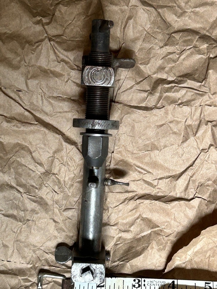 Antique LEADER Small Mini Bench Mount Drill Press