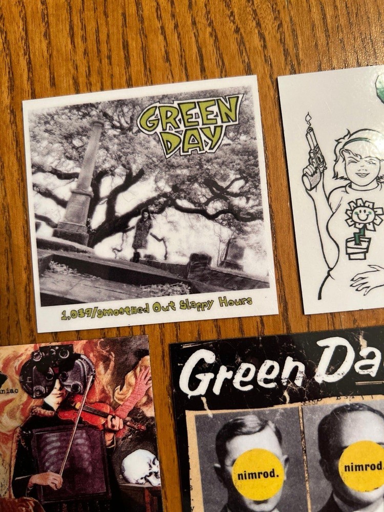 Green Day fridge magnets