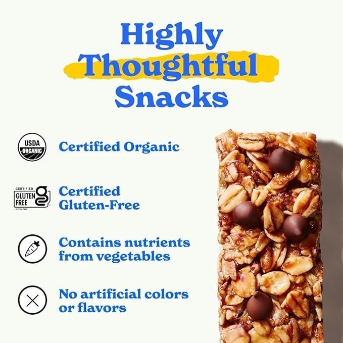 MadeGood Chocolate Chip Bars 0.85 oz.( 1 Pack )