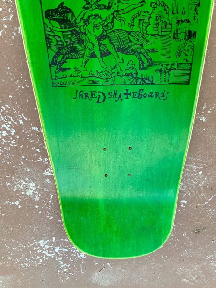 9.25” Shred Skateboards deck
