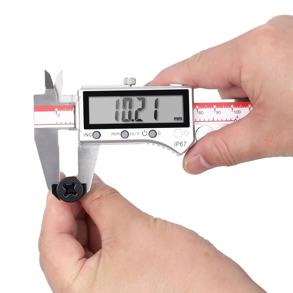 Durable Stainless Steel Bluetooth Caliper - Incremental Mode & Large Screen