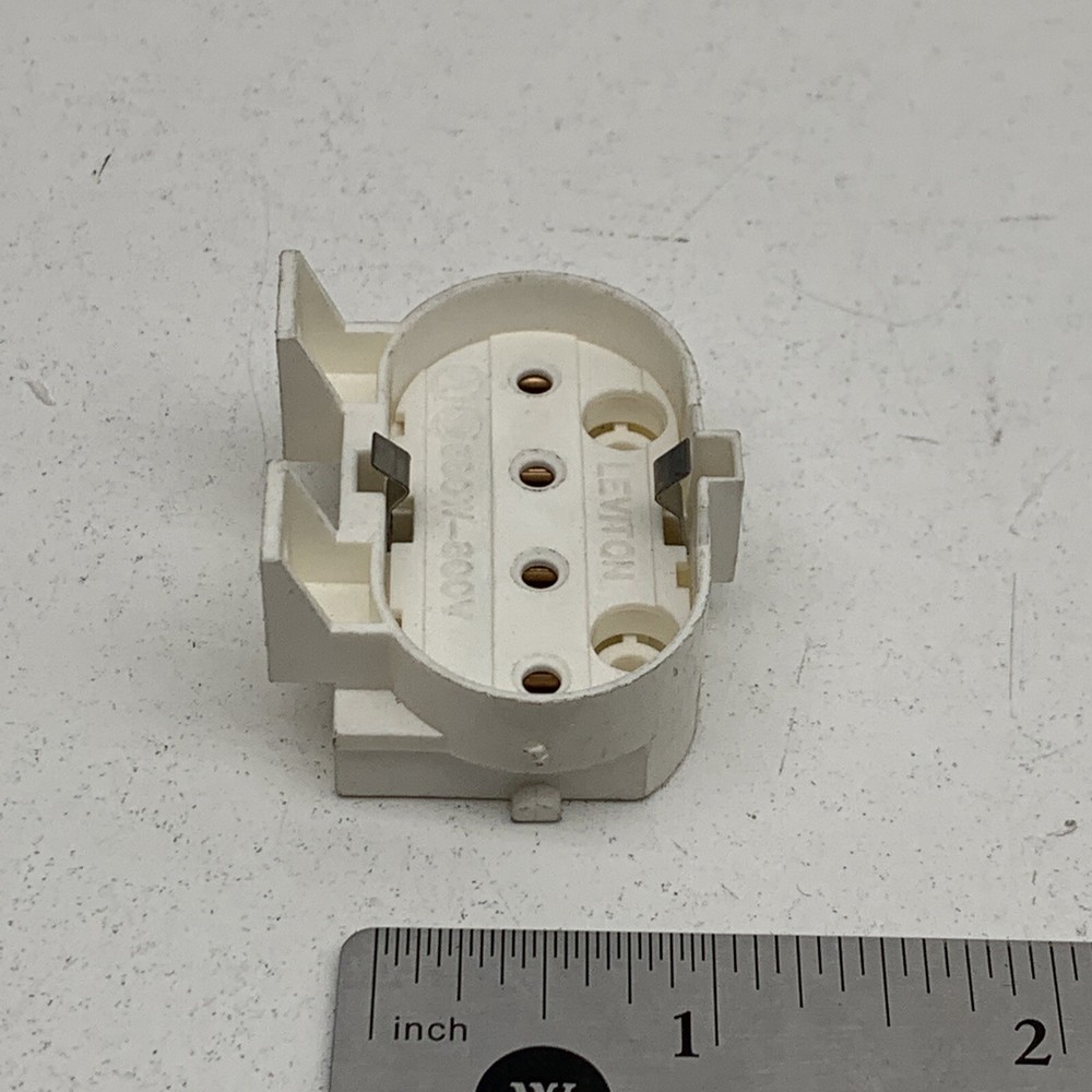 (10-Pack) Leviton 2G11 Base Socket Fluorescent Lampholder Socket Lateral Mount