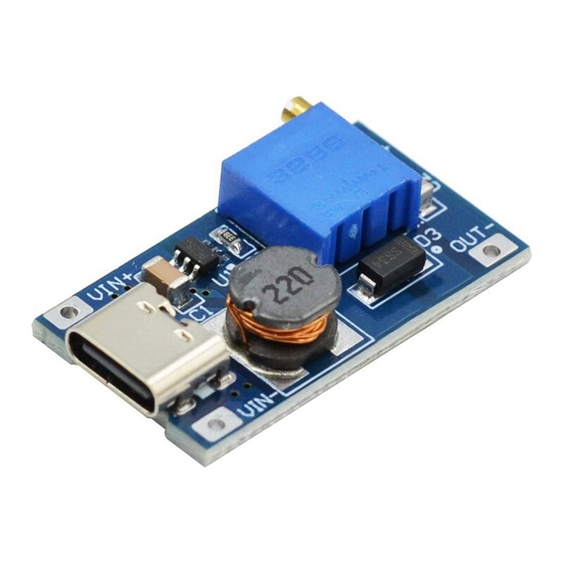 5 StüCk 2A DC-DC Step--Boost-Modul mit TYPE-C-USB, Step--Boost-Konve2082