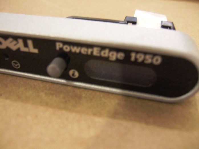 Dell PowerEdge PE1950 1950 front control ON/OFF button panel assembly JF343