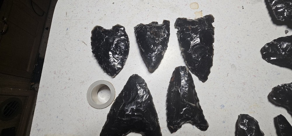 5 Hand Crafted Arrowhewds