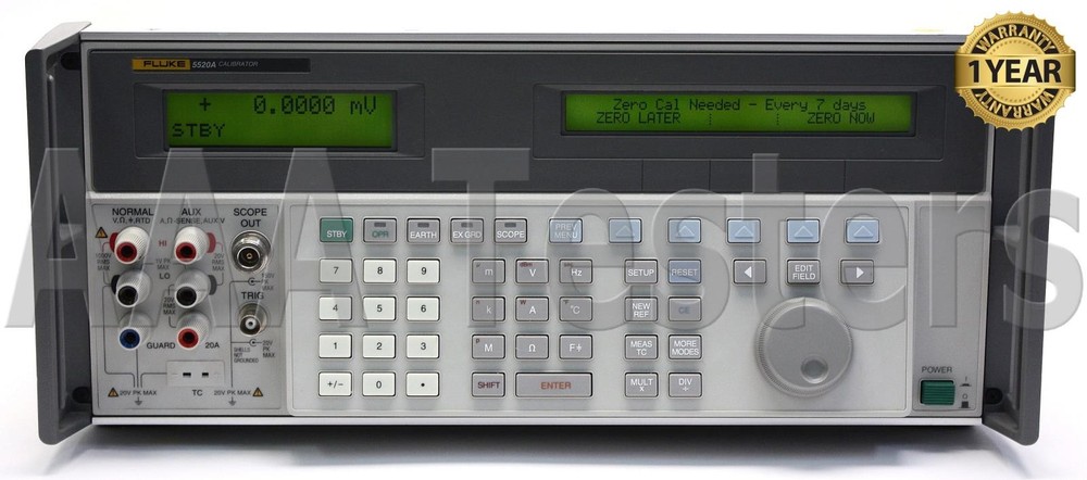 Fluke 5520A High Performance Multi Function Calibrator