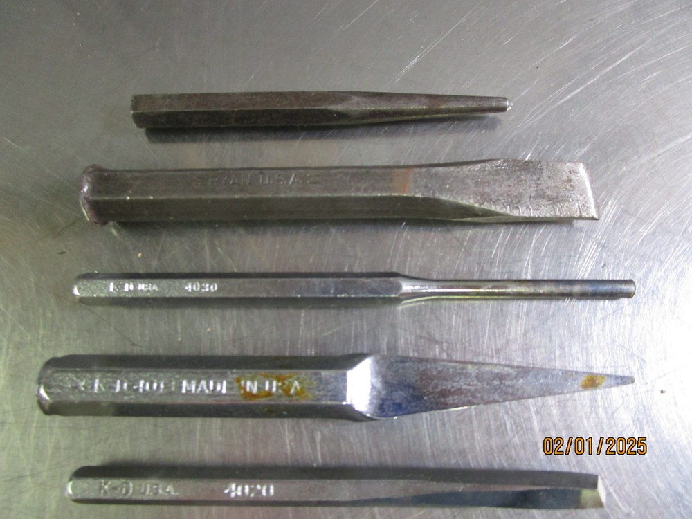 KD Tools 9pc Punch & Chisel Set