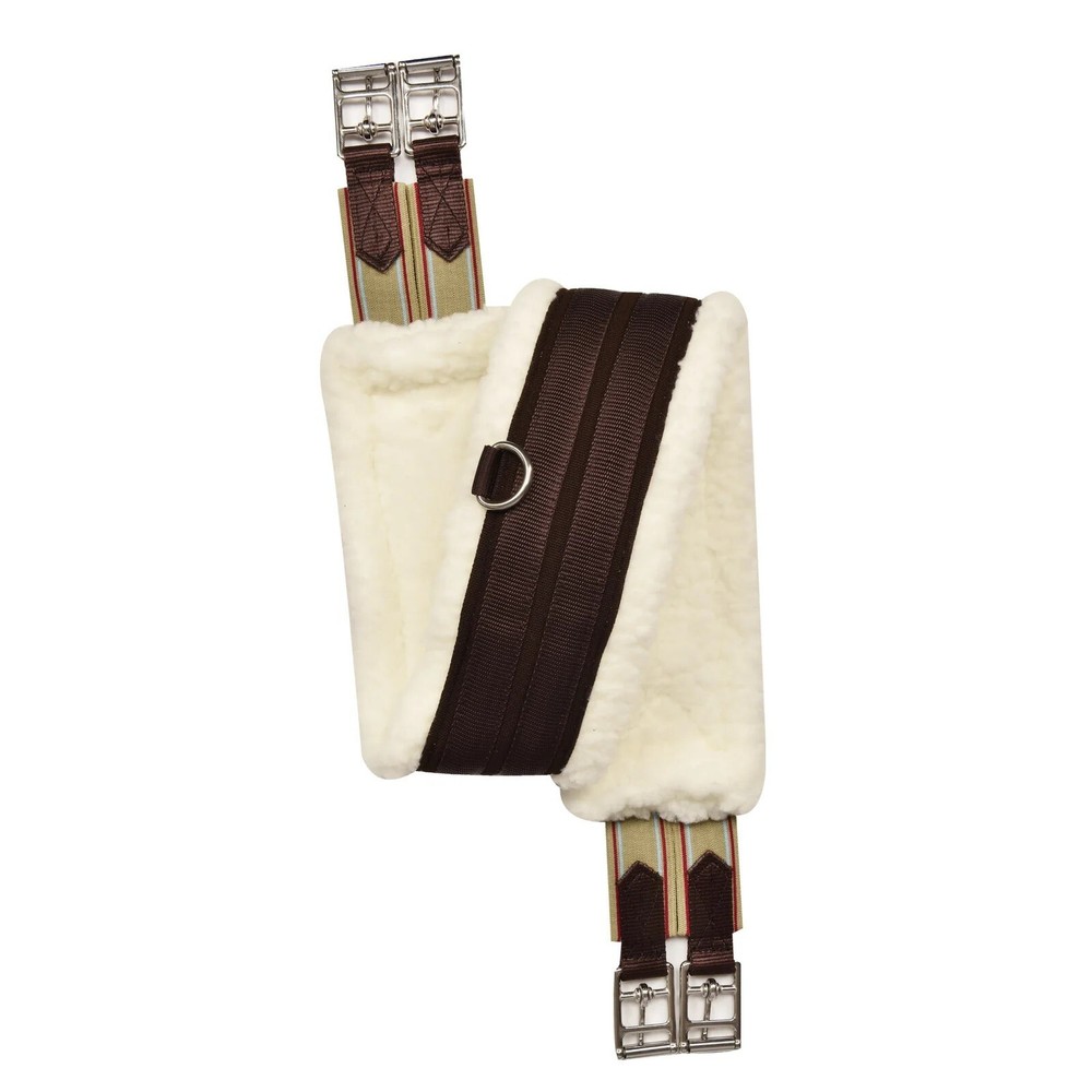 Ovation Fleece Lined Equalizer All-Purpose Girth - Brown (Var. Sizes)